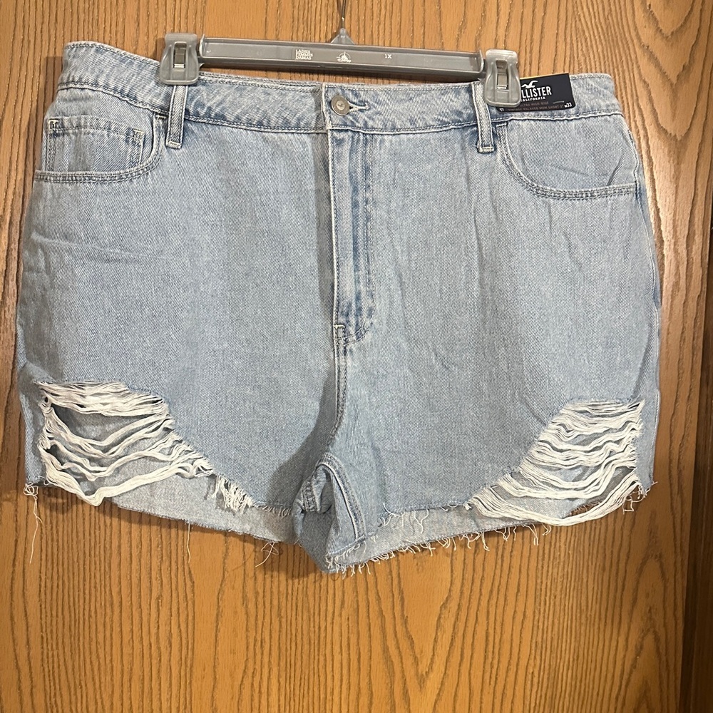 Hollister Women's Distressed Denim Shorts